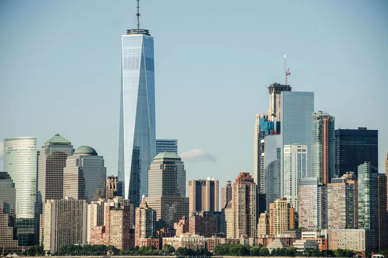 New York’ta Manhattan silüeti